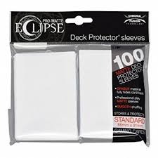 Ultra Pro - Pro Matte Eclipse: Deck Protector 100 Count Pack - Arctic White